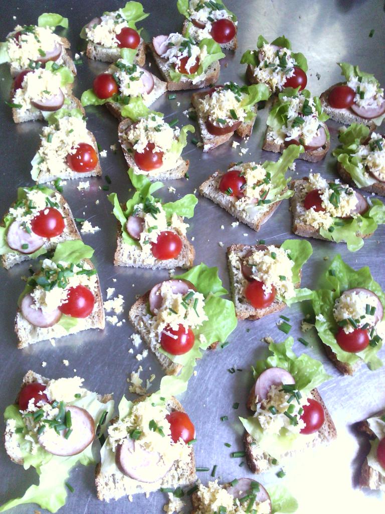 canapés campagnards