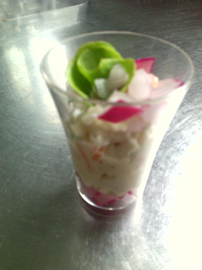 verrine surimi