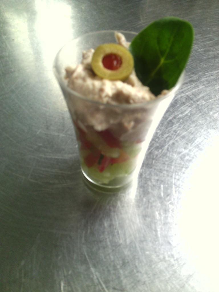 verrine thon